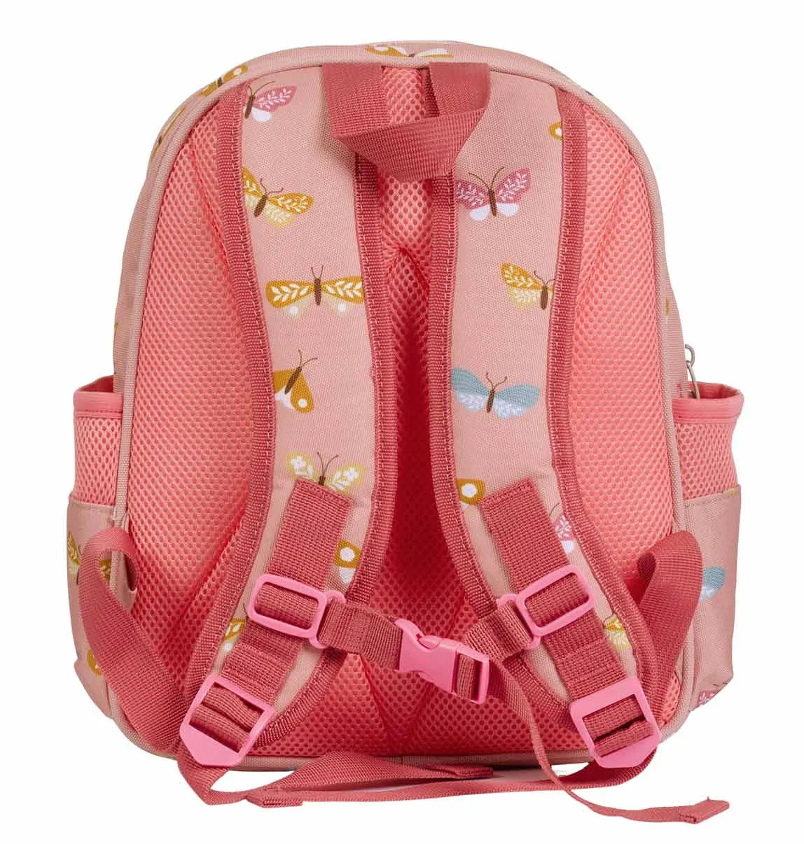 ZAINETTO BAMBINI grande con tasca termica, Farfalle