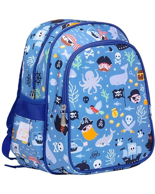 ZAINETTO BAMBINI grande con tasca termica, Pirati