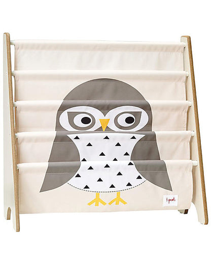 LIBRERIA FRONTALE BAMBINI - Gufo, montessoriana, in legno