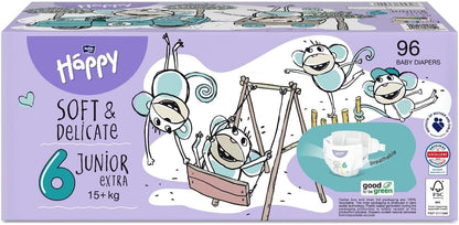 PANNOLINI ANALLERGICI - BOX - Bella Baby Happy  15+ kg. Tg. 6