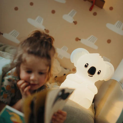 LUCE NOTTURNA GRANDE BAMBINO - Koala, dimmerabile, in silicone