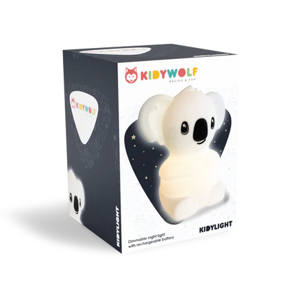 LUCE NOTTURNA GRANDE BAMBINO - Koala, dimmerabile, in silicone