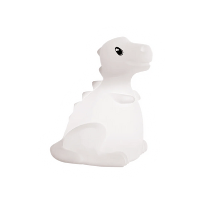 LUCE NOTTURNA BAMBINI - Dinosauro - dimmerabile, a colori, in silicone