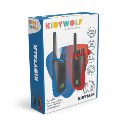 KIDYTALK Long-range walkie-talkies