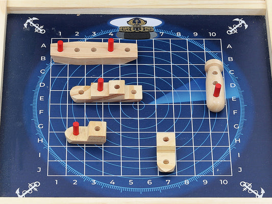 BATTAGLIA NAVALE PER BAMBINI -  in legno, ecosostenibile