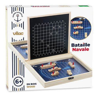 BATTAGLIA NAVALE PER BAMBINI -  in legno, ecosostenibile