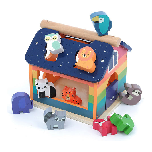 CASA DEGLI ANIMALI PER BAMBINI -  in legno, ecosostenibile