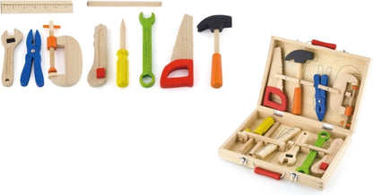 CASSETTA ATTREZZI BIMBI – In legno ecosostenibile