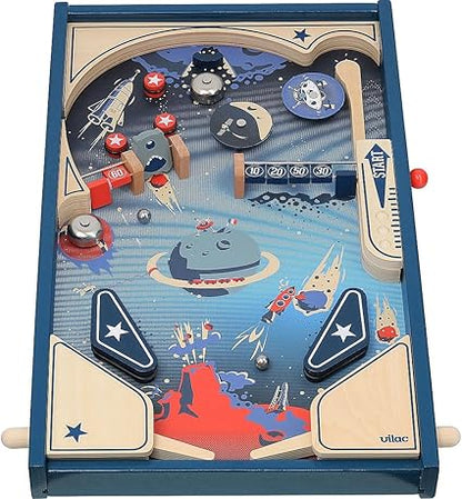 FLIPPER PINBALL BIMBI - nello spazio, in legno, ecosostenibile
