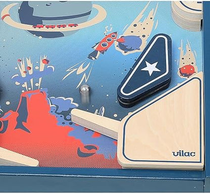 FLIPPER PINBALL BIMBI - nello spazio, in legno, ecosostenibile