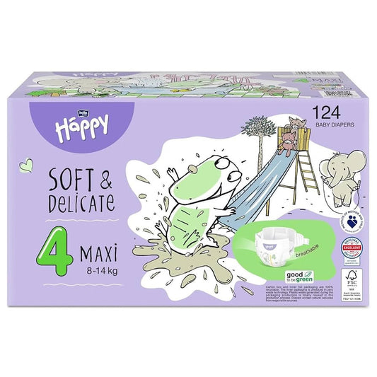 PANNOLINI ANALLERGICI - BOX - Bella Baby Happy  8-14 kg. Tg. 4