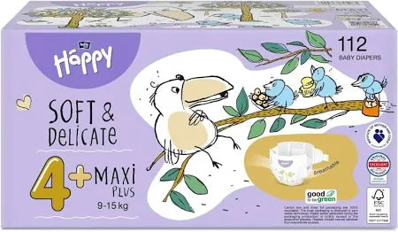 PANNOLINI ANALLERGICI - BOX - Bella Baby Happy  9-15 kg. Tg. 4+