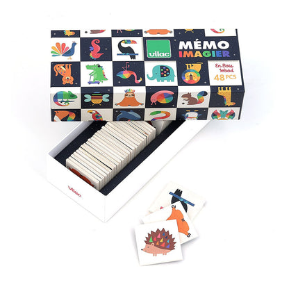 ANIMALS MEMORY GAME BAMBINI - in legno, ecosostenibile