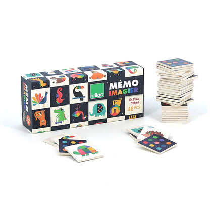 ANIMALS MEMORY GAME BAMBINI - in legno, ecosostenibile
