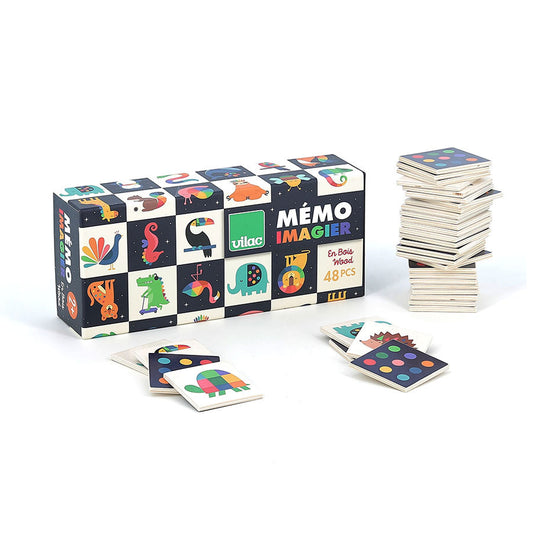 ANIMALS MEMORY GAME BAMBINI - in legno, ecosostenibile