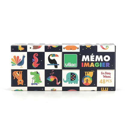 ANIMALS MEMORY GAME BAMBINI - in legno, ecosostenibile
