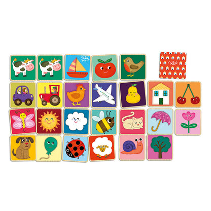 MEMORY GAME BAMBINI -  in legno, ecosostenibile