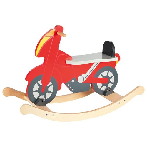 MOTO A DONDOLO BAMBINI - in legno, ecosostenibile