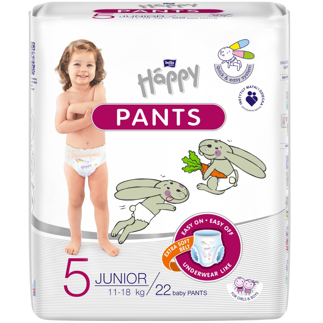 Bella Baby Happy Pants Mutandina 11-18 Kg. Tg. 5