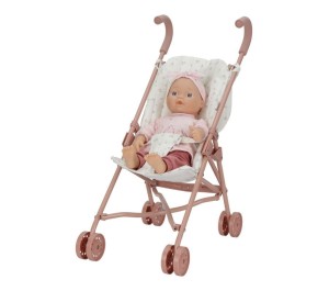 Baby doll stroller Stroller Pink – Little Dutch