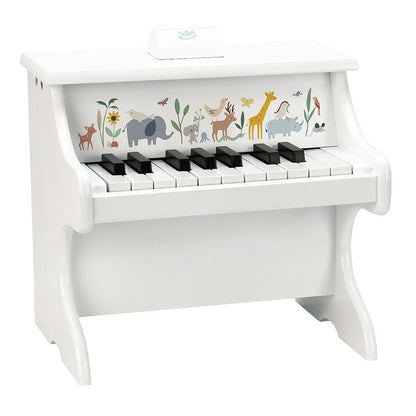 PIANOFORTE BAMBINI - Animali del mondo, in legno, ecosostenibile