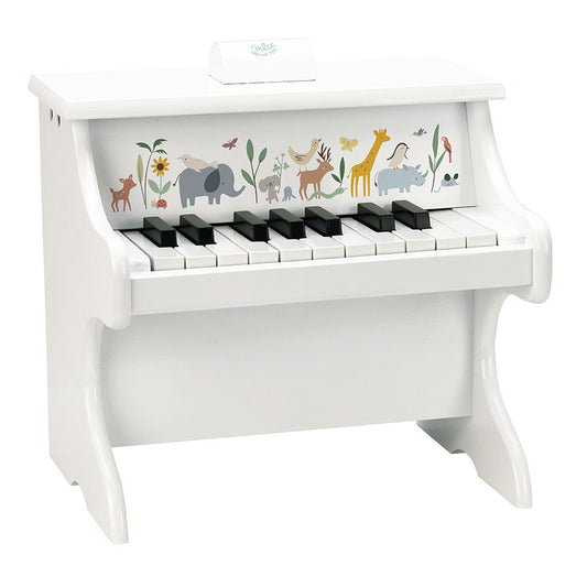 PIANOFORTE BAMBINI - Animali del mondo, in legno, ecosostenibile