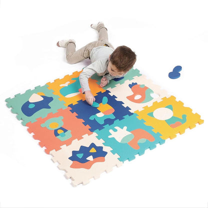 TAPPETINO PUZZLE BAMBINI - Animali, 9 Pezzi
