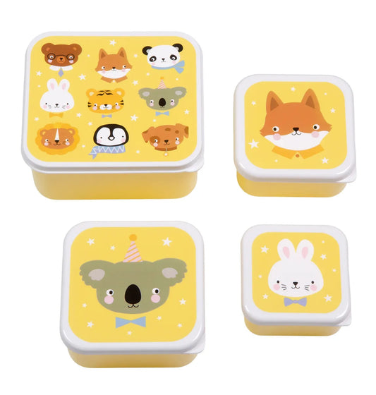 SCATOLA PORTA PRANZO E MERENDA - BIMBI - Animaletti