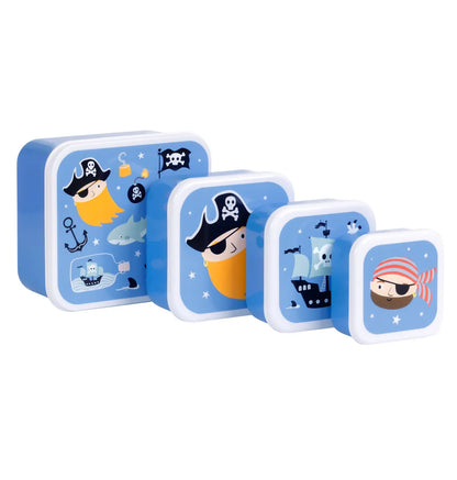 SCATOLA PORTA PRANZO E MERENDA - BIMBI - Pirati
