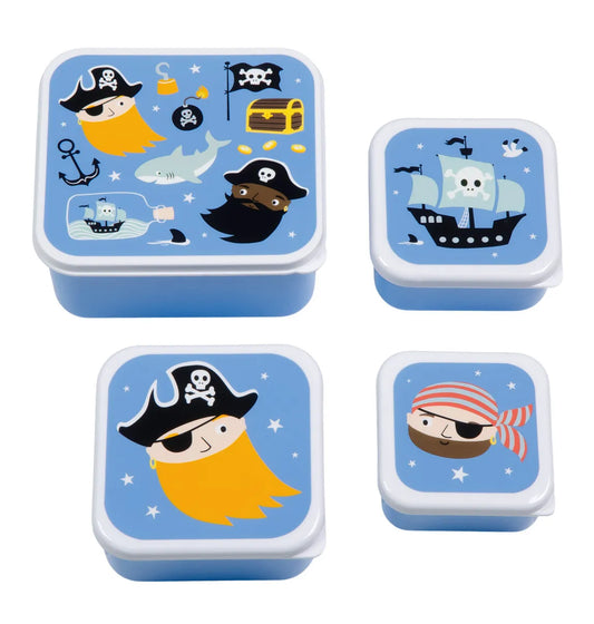 SCATOLA PORTA PRANZO E MERENDA - BIMBI - Pirati
