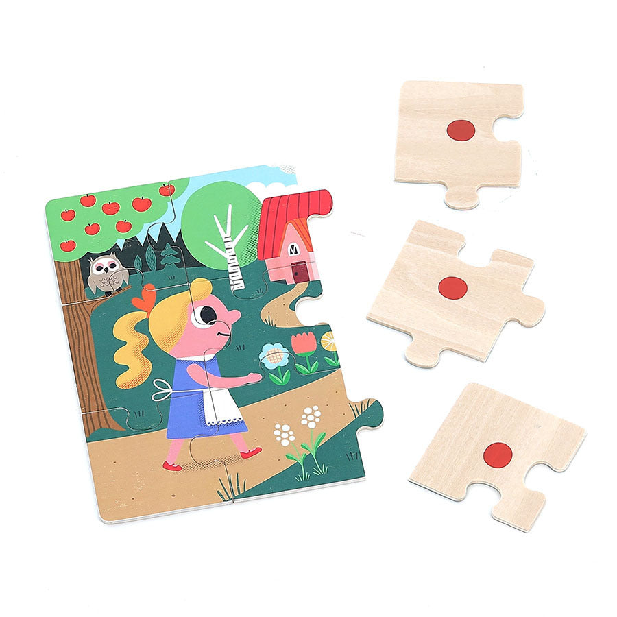 PUZZLE BAMBINI - in legno, ecosostenibile