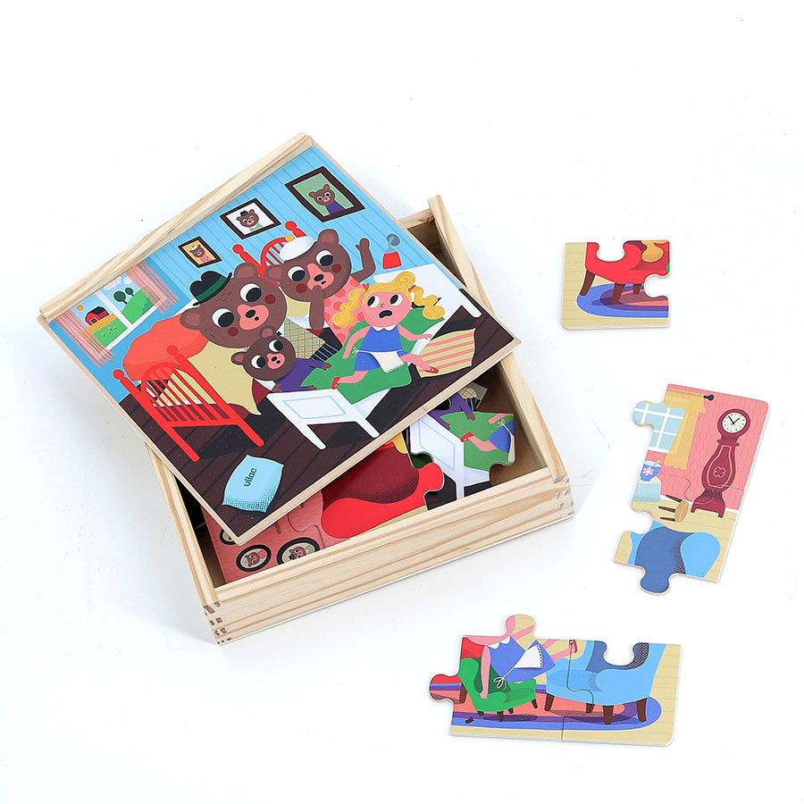 PUZZLE BAMBINI - in legno, ecosostenibile