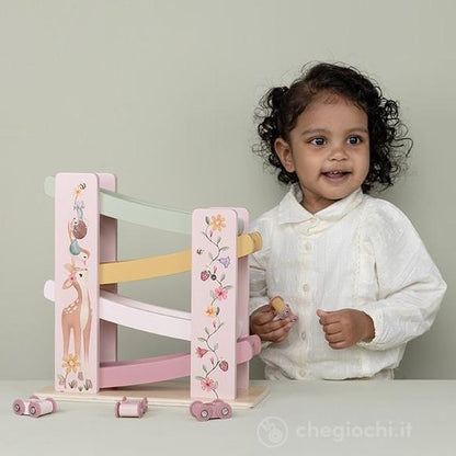 SCIVOLO AUTO BAMBINI - In legno, ecosostenibile