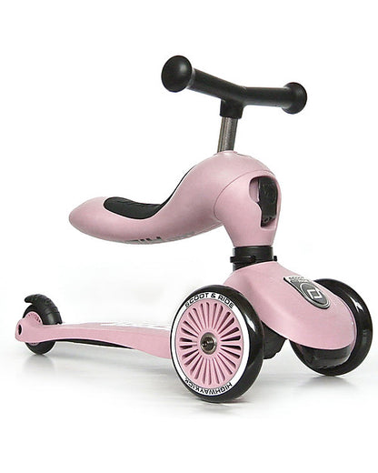 MONOPATTINO EVOLUTIVO E TRICICLO - 2 in 1 Highwaykick 1, Scoot and Ride