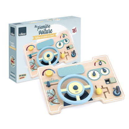 TAVOLA ATTIVITA' PER BAMBINI - Volante - in legno, ecosostenibile