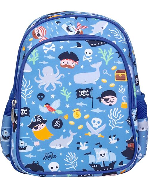 ZAINETTO BAMBINI grande con tasca termica, Pirati