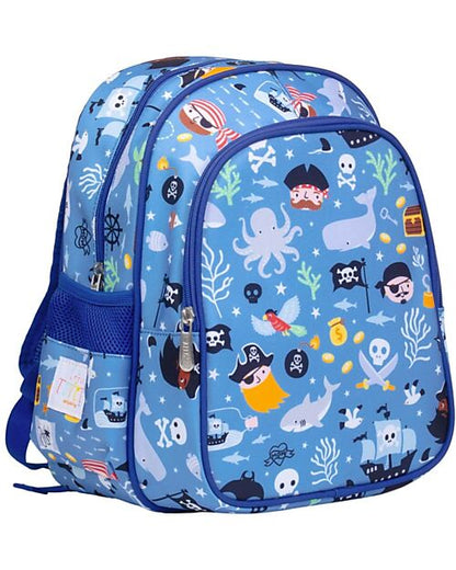 ZAINETTO BAMBINI grande con tasca termica, Pirati