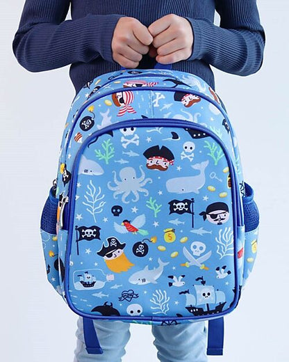 ZAINETTO BAMBINI grande con tasca termica, Pirati