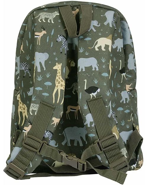 ZAINETTO BAMBINI piccolo con tasca frontale, savana