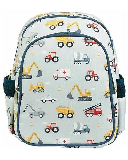 ZAINETTO BAMBINI grande con tasca termica, Veicoli
