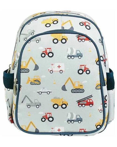 ZAINETTO BAMBINI grande con tasca termica, Veicoli
