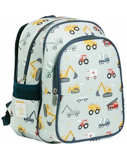 ZAINETTO BAMBINI grande con tasca termica, Veicoli